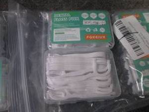 lot 26 image: 3- 4pk 50 ct Dental Floss Picks...
