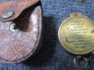 lot 52 image: Father Gift Compass...