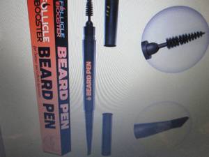 lot 54 image: 4ea-Follicle Booster Beard Pen Fill...