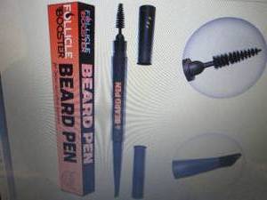 lot 58 image: 4ea-Follicle Booster Beard Pen Fill...
