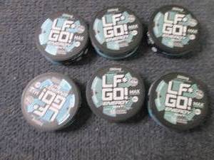 lot 66 image: 6- 15 ct LFGo Mint Energy Pouches ...