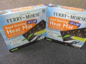 lot 68 image: 2- Ferry Morse 10x20 inch Seed Star...
