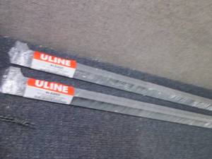 lot 75 image: 2- 2 pks U-Line 36 Boltless Shelf ...