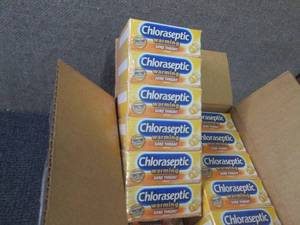 lot 83 image: 36- 18 ct Chloraseptic Warming Sore...