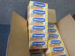 lot 84 image: 36- 18 ct Chloraseptic Warming Sore...