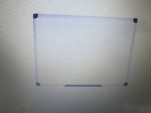 lot 96 image: Mastervision 18 High x 24 Wide Dr...