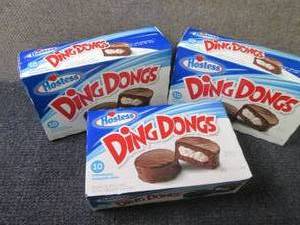 lot 130 image: 3- 12.7 oz Hostess Ding Dongs...