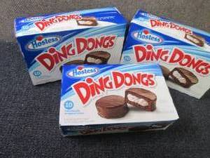lot 132 image: 3- 12.7 oz Hostess Ding Dongs...