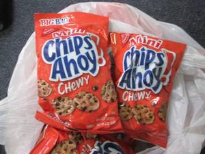 lot 196 image: 12- 3 oz Chips Ahoy Mini Chewy...
