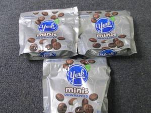 lot 204 image: 3- 7.6 oz York Minis...