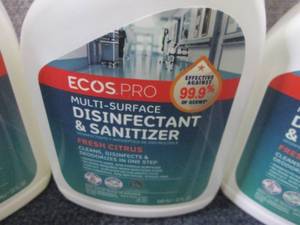 lot 210 image: 3- 32 oz ECOS Pro Multi-Surface Di...