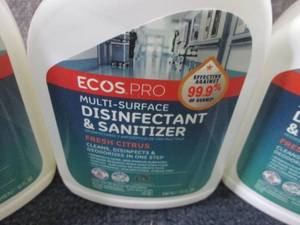 lot 216 image: 3- 32 oz ECOS Pro Multi-Surface Di...