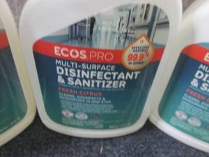 lot 220 image: 3- 32 oz ECOS Pro Multi-Surface Di...