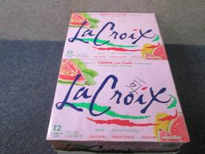 lot 223 image: 2- 12 pks LaCroix Guavo SauPaulo Es...