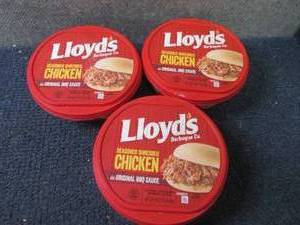 lot 239 image: DD 3- 16 oz FROZEN Lloyds Barbecue...