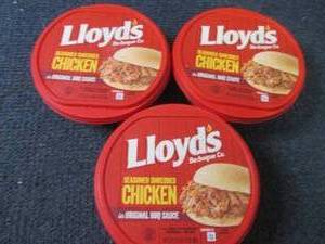 lot 246 image: DD 3- 16 oz FROZEN Lloyds Barbecue...