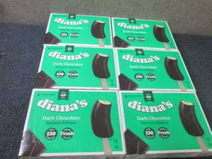 lot 286 image: EE 6- 5ct FROZEN Dianass Dark Choc...