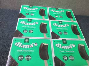 lot 291 image: EE 6- 5ct FROZEN Dianass Dark Choc...