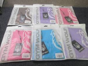 lot 308 image: 6 Assorted XS Gym Wolf Contour Camo...