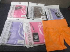 lot 311 image: 6 Assorted XS Gym Wolf Contour Camo...