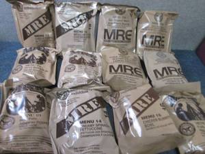 lot 373 image: Sealed Case of 12 MREs Meal Ready ...