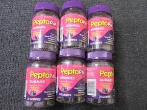 lot 402 image: 6- 24 ct Pepto PM Gummies...