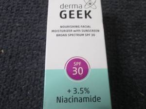 lot 405 image: 3- 1.7 oz Derma Geek Facial Moistur...