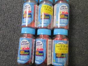 lot 416 image: 6- 28 AlkaSeltzer Kids Tummy Relief...