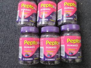 lot 435 image: 6- 24 ct Pepto PM Gummies...