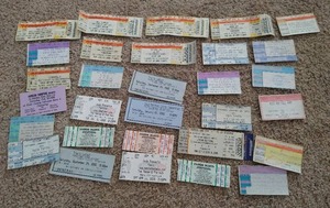 lot 18 image: HUGE Concert Ticket Lot - Foo Fighters, Toby Keith, Nickelback, Neil Diamond, Etc Etc