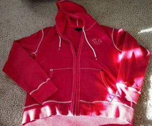 lot 30 image: Red True Religion Hoodie - XL
