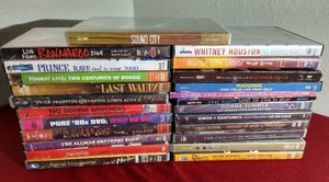 lot 48 image: Lot of Music DVDs - Concerts, Etc