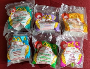 lot 49 image: Vintage McDonalds Disney Video Favorites Happy Meal Set (6) - Complete