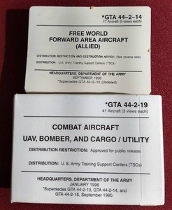 lot 55 image: (2) 1990s Army Issued Military Craft ID Card Sets