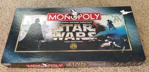 lot 68 image: Star Wars Monopoly Set - Complete With Collectible Tokens