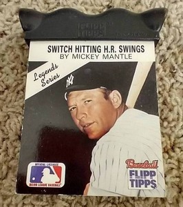 lot 75 image: Mickey Mantle Flipp Tipps Flipbook