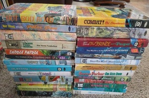 lot 91 image: (26) Vintage Whitman Books - Disney, TV, Etc