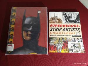lot 95 image: (2) Comic Book Collectible Books