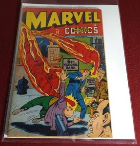lot 96 image: 1946 Marvel Mystery Comics #78 - Golden Age Comic