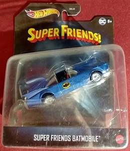 lot 109 image: Hot Wheels Super Friends Batmobile - Sealed