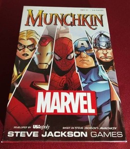 lot 129 image: Marvel Munchkin Card Game