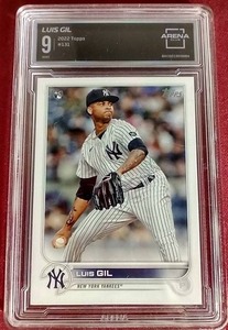 lot 134 image: 2022 Topps Luis Gil Rookie Card - Arena 9