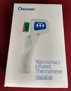lot 143 image: Berrcom Non Contact Infrared Forehead Thermometer - NIB
