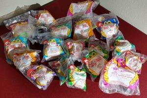 lot 145 image: Huge Lot of Random McDonalds Disney Happy Meal Toys