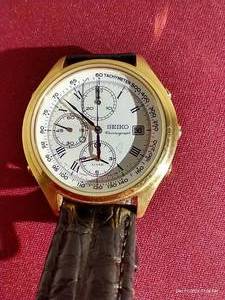 lot 177 image: Nice Seiko Chronograph Watch