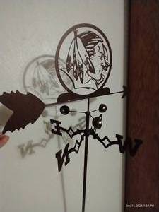 lot 204 image: UND Fighting Sioux Weathervane - Awesome