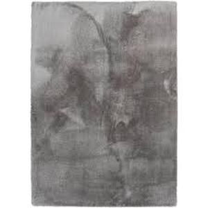 lot 25 image: Bazaar Piper 2-Tone Grey 7 ft. x 9 ft. Solid Polyester Area Rug  Customer Returns See Pictures