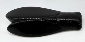 lot 14 image: Vintage BIBA Black CICADA Pin  Brooch