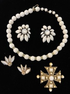 lot 93 image: Vintage Jewelry including SCHREINER, AUTHENTIC VANS, TRIFARI and More