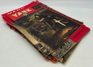 lot 73 image: Vintage WWII Magazine YANK The Army Weekly - Qty 16